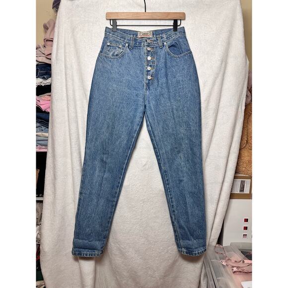 Jeanjer By Jordache Denim High Rise Mom Jeans Size 11/12 Made in the‎ USA - Picture 8 of 12